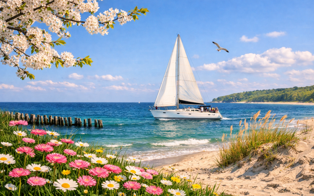 zum heutigen Frühlingsbeginn steigt bei uns allen die Vorfreude auf eine neue Saison auf dem Wasser!