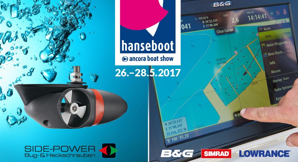 Hanseboot ancora boat show 2017