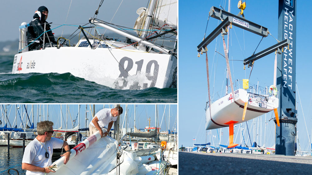 Mini Transat 2017 – Andreas Deubel und Yachtwerft Heilgenhafen