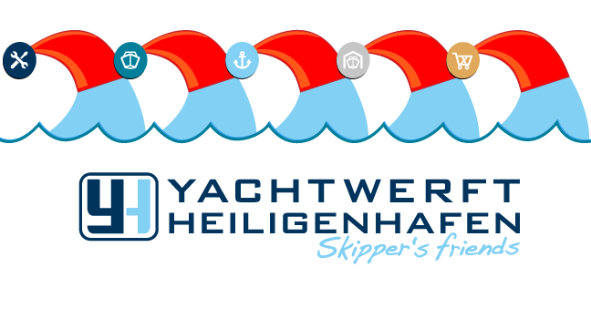 Das Team der Yachtwerft Heiligenhafen wünscht Ihnen erholsame Feiertage und ein glückliches, neues Jahr 2020.